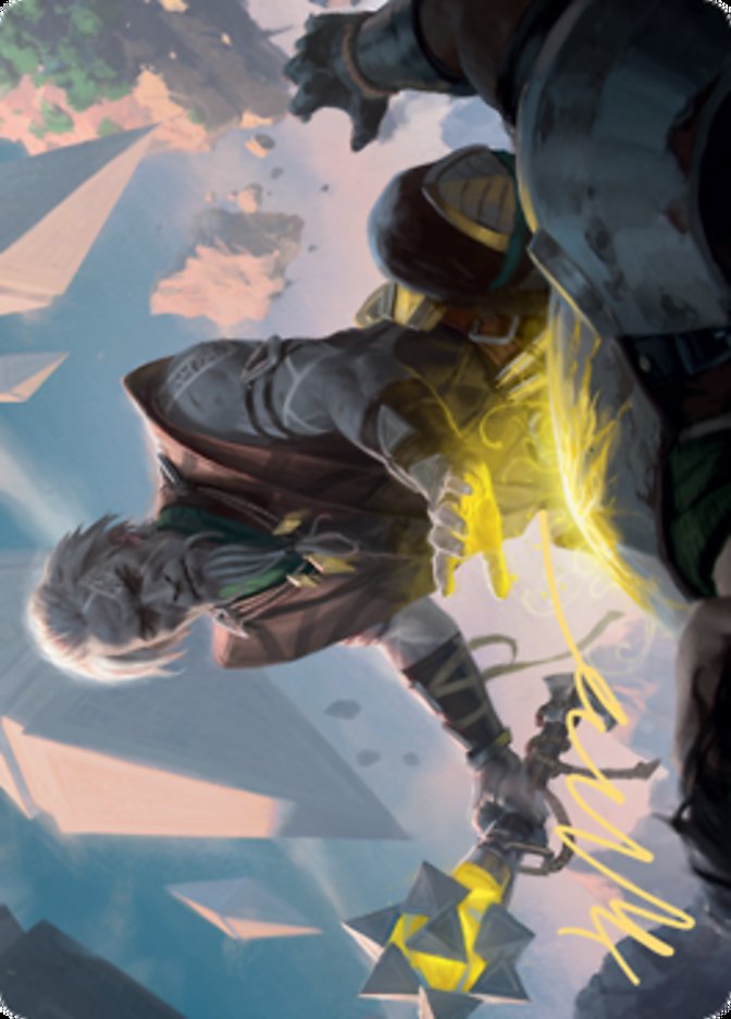 Expedition Healer Art Card (Gold-Stamped Signature) [Zendikar Rising Art Series] | Exor Games Dartmouth