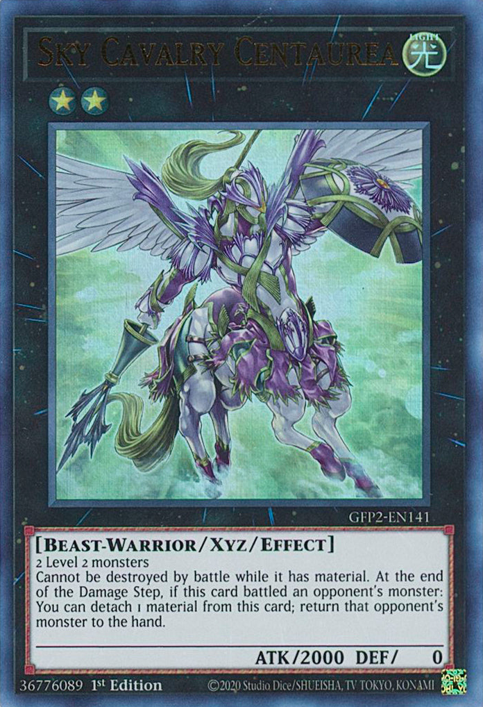 Sky Cavalry Centaurea [GFP2-EN141] Ultra Rare | Exor Games Dartmouth