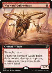 Wayward Guide-Beast (Extended Art) [Zendikar Rising] | Exor Games Dartmouth