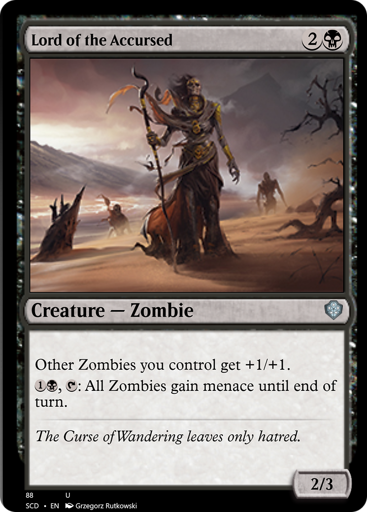 Lord of the Accursed [Starter Commander Decks] | Exor Games Dartmouth