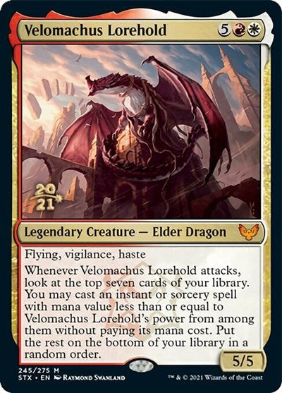 Velomachus Lorehold [Strixhaven: School of Mages Prerelease Promos] | Exor Games Dartmouth