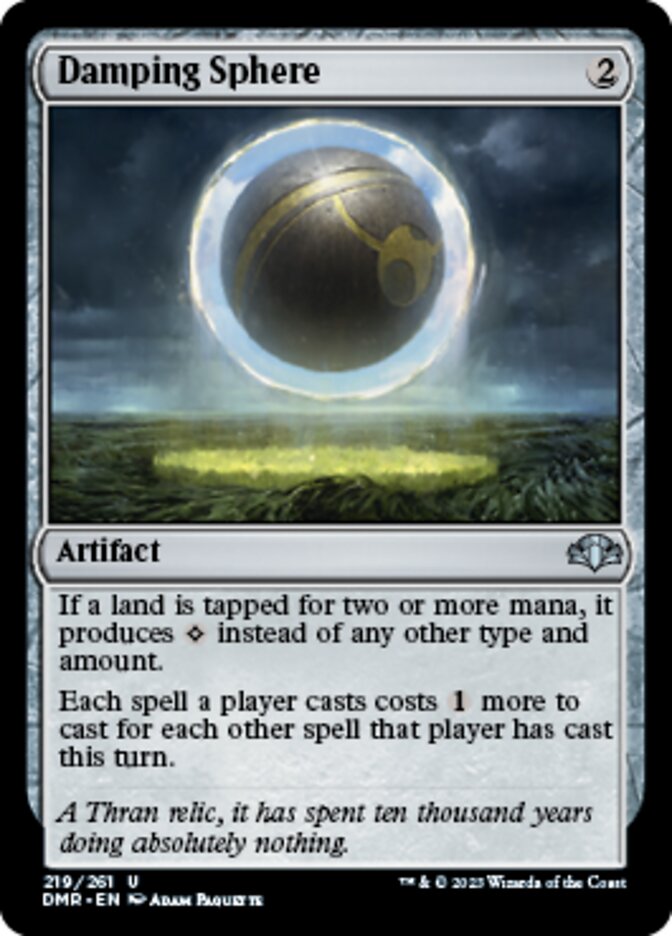 Damping Sphere [Dominaria Remastered] | Exor Games Dartmouth