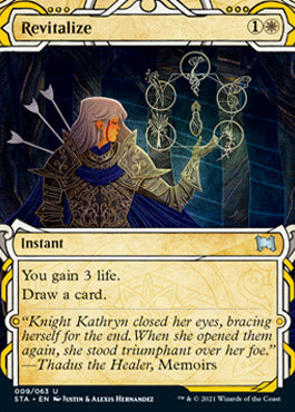 Revitalize (Etched Foil) [Strixhaven Mystical Archive] | Exor Games Dartmouth