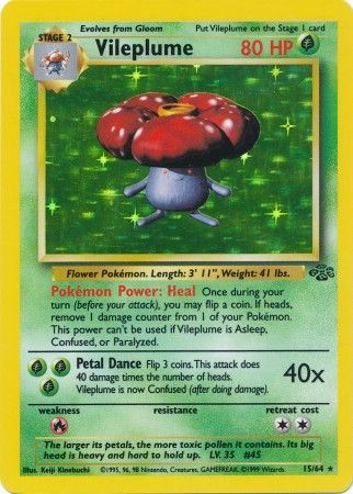 Vileplume (15/64) [Jungle Unlimited] | Exor Games Dartmouth