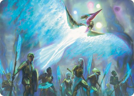 Otharri, Suns' Glory Art Card [Phyrexia: All Will Be One Art Series] | Exor Games Dartmouth