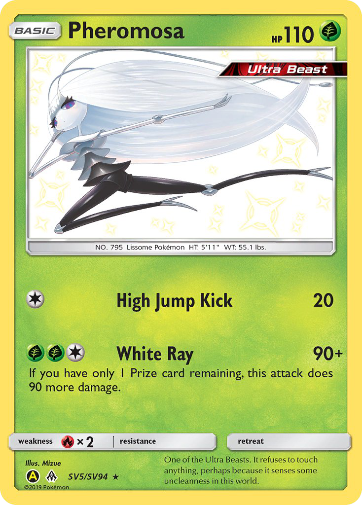 Pheromosa (SV5/SV94) [Sun & Moon: Hidden Fates - Shiny Vault] | Exor Games Dartmouth