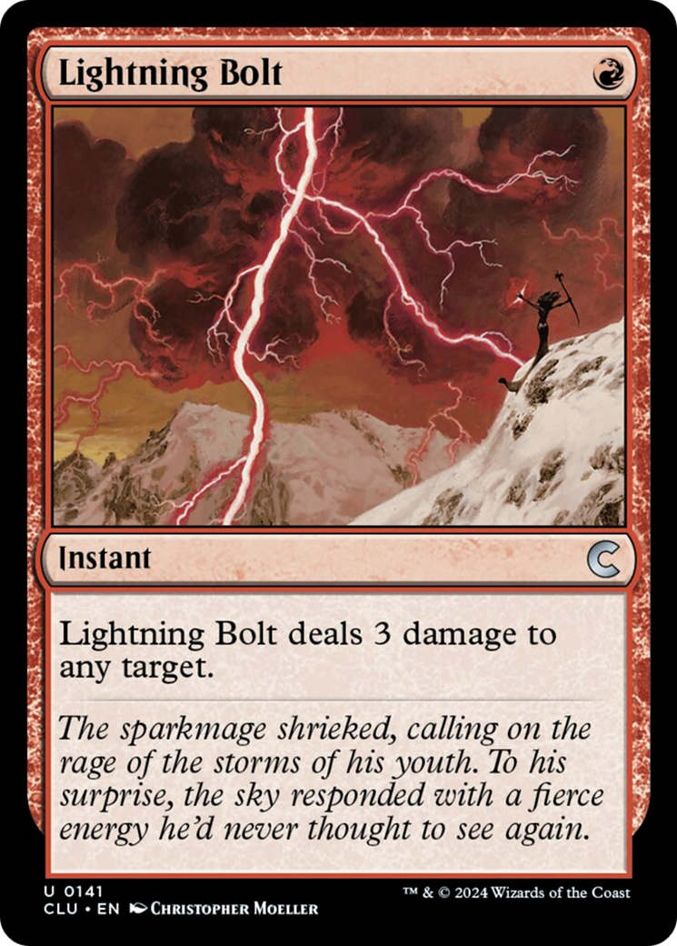 Lightning Bolt [Ravnica: Clue Edition] | Exor Games Dartmouth