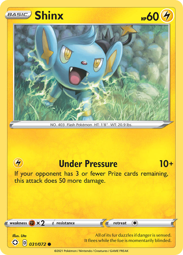 Shinx (031/072) [Sword & Shield: Shining Fates] | Exor Games Dartmouth