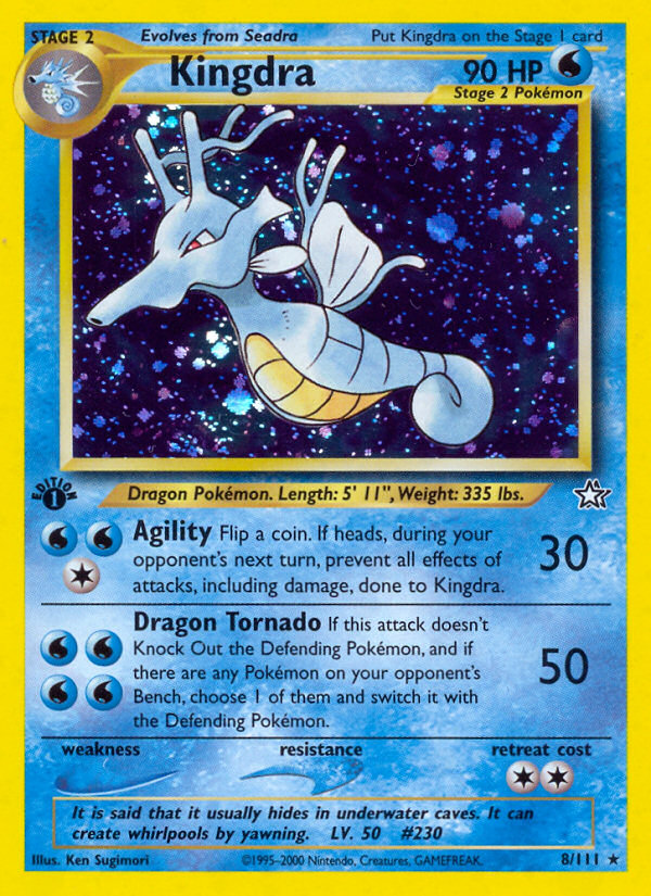 Kingdra (8/111) [Neo Genesis 1st Edition] | Exor Games Dartmouth