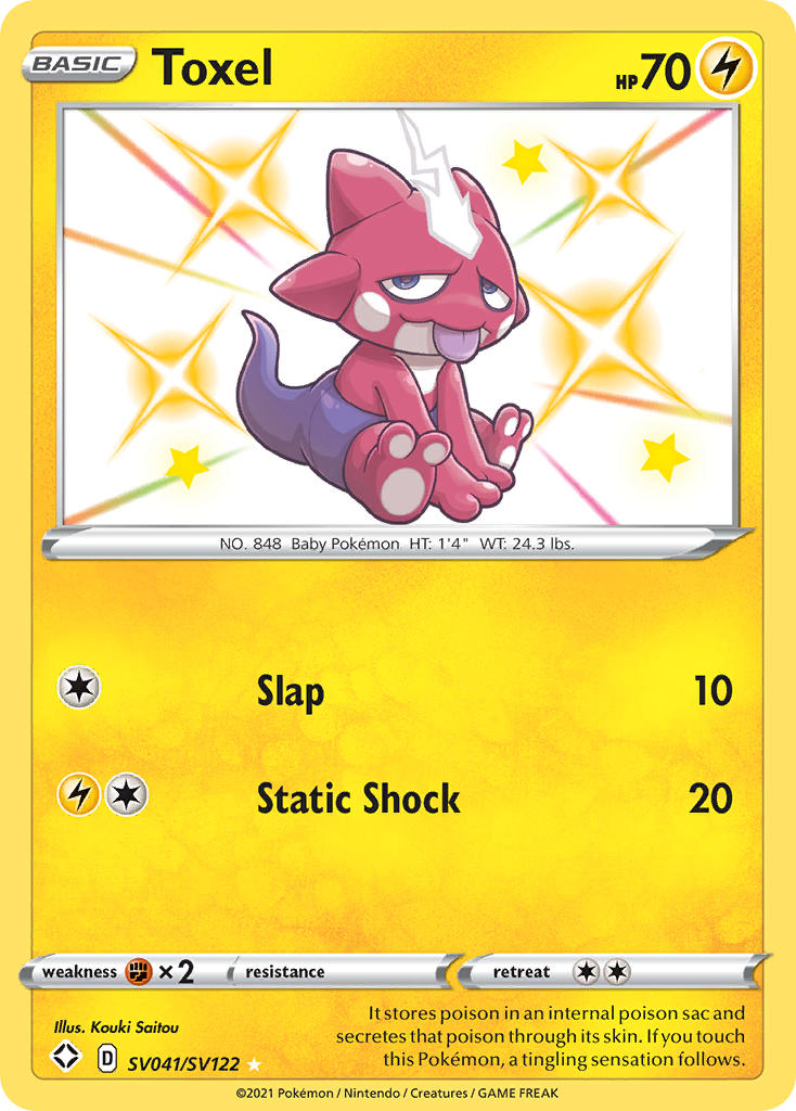 Toxel (SV041/SV122) [Sword & Shield: Shining Fates] | Exor Games Dartmouth