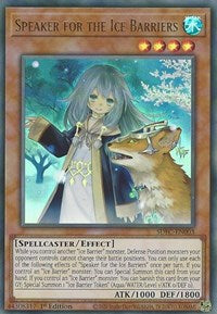 Speaker for the Ice Barriers [SDFC-EN003] Ultra Rare | Exor Games Dartmouth