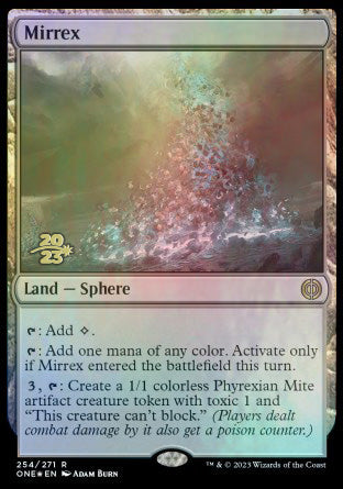 Mirrex [Phyrexia: All Will Be One Prerelease Promos] | Exor Games Dartmouth