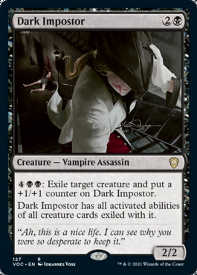 Dark Impostor [Innistrad: Crimson Vow Commander] | Exor Games Dartmouth