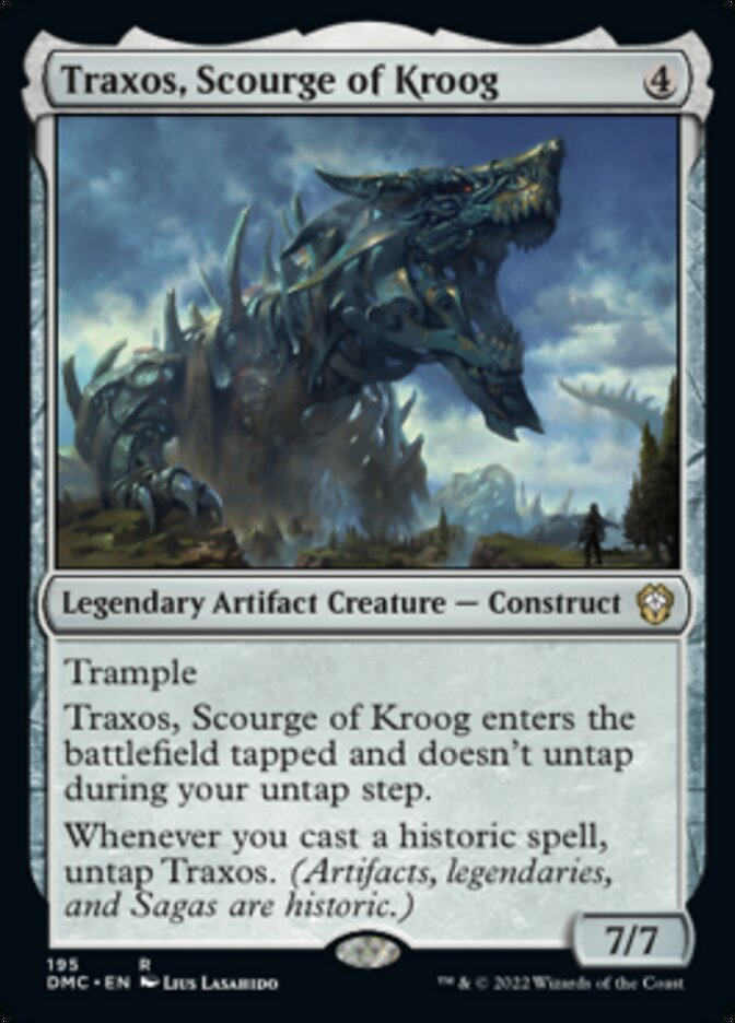 Traxos, Scourge of Kroog [Dominaria United Commander] | Exor Games Dartmouth