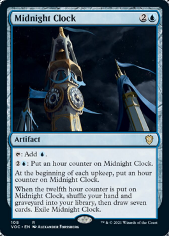 Midnight Clock [Innistrad: Crimson Vow Commander] | Exor Games Dartmouth