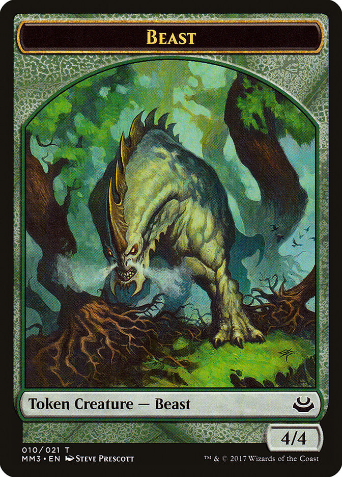 Beast (010/021) [Modern Masters 2017 Tokens] | Exor Games Dartmouth