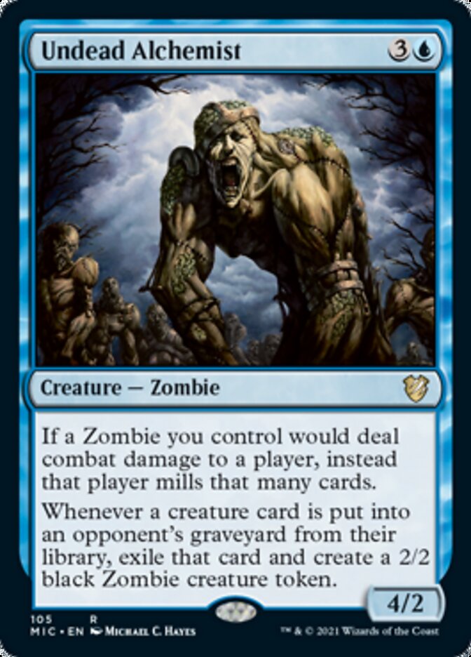 Undead Alchemist [Innistrad: Midnight Hunt Commander] | Exor Games Dartmouth