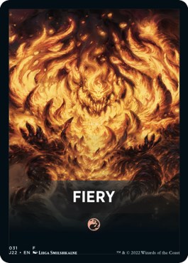 Fiery Theme Card [Jumpstart 2022 Front Cards] | Exor Games Dartmouth