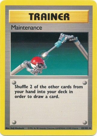 Maintenance (83/102) [Base Set Unlimited] | Exor Games Dartmouth