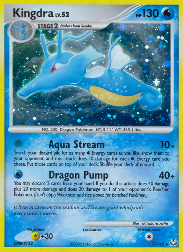 Kingdra (7/146) [Diamond & Pearl: Legends Awakened] | Exor Games Dartmouth