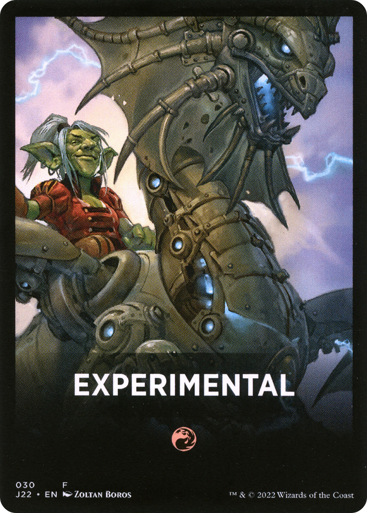 Experimental Theme Card [Jumpstart 2022 Front Cards] | Exor Games Dartmouth