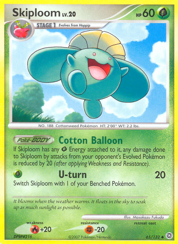 Skiploom (65/132) [Diamond & Pearl: Secret Wonders] | Exor Games Dartmouth