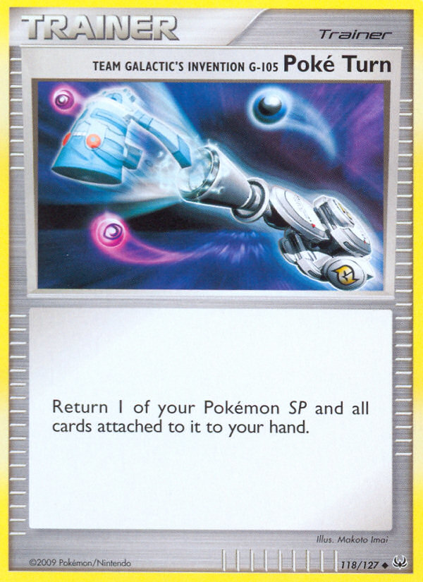 Team Galactic's Invention G-105 Poke Turn (118/127) [Platinum: Base Set] | Exor Games Dartmouth