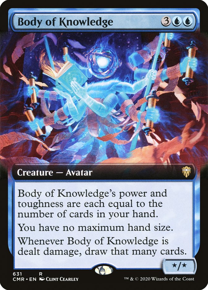 Body of Knowledge (Extended Art) [Commander Legends] | Exor Games Dartmouth