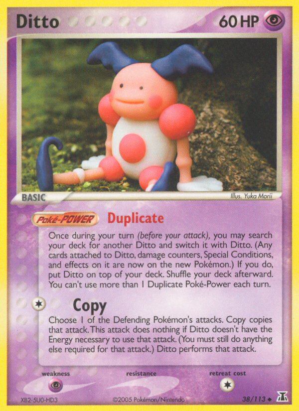 Ditto (38/113) [EX: Delta Species] | Exor Games Dartmouth