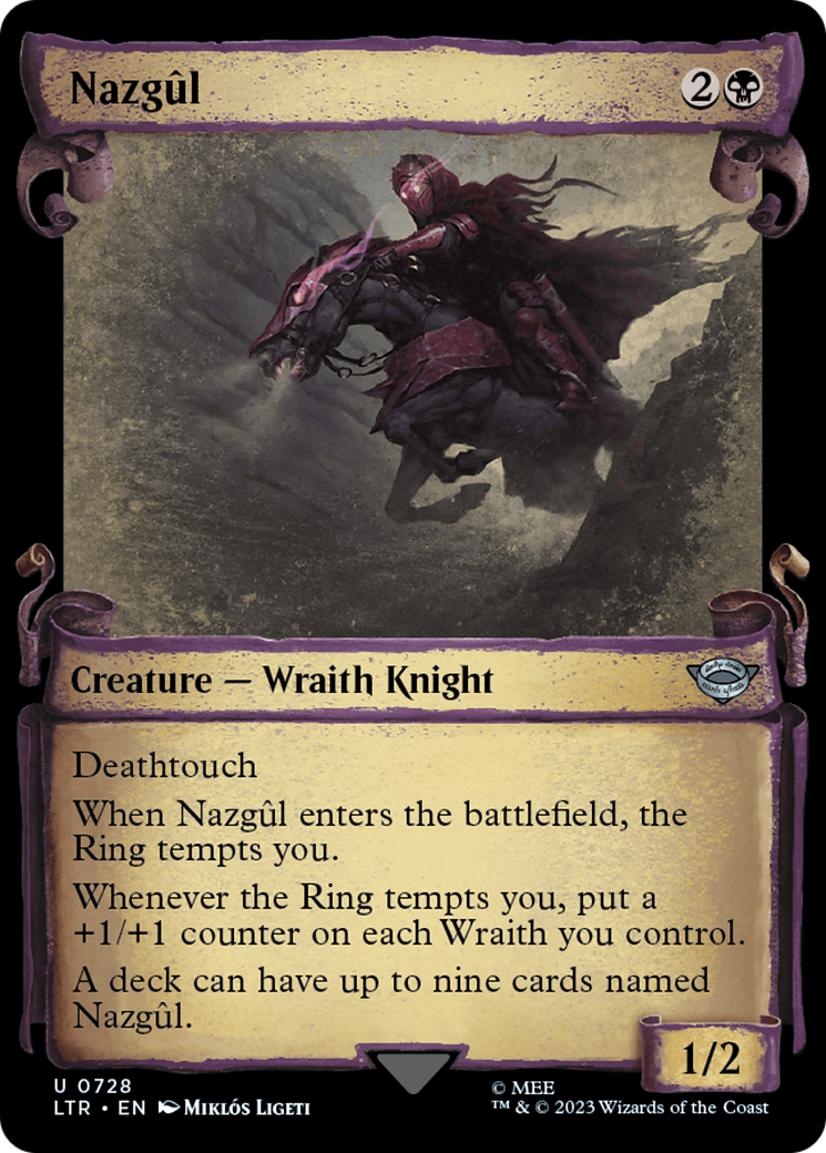 Nazgul (0728) [The Lord of the Rings: Tales of Middle-Earth Showcase Scrolls] | Exor Games Dartmouth