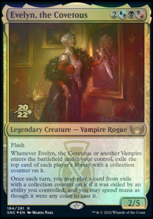Evelyn, the Covetous [Streets of New Capenna Prerelease Promos] | Exor Games Dartmouth