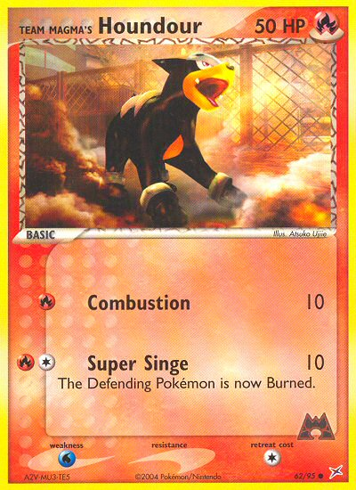 Team Magma's Houndour (62/95) [EX: Team Magma vs Team Aqua] | Exor Games Dartmouth