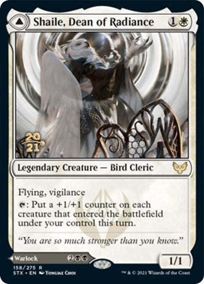 Shaile, Dean of Radiance // Embrose, Dean of Shadow [Strixhaven: School of Mages Prerelease Promos] | Exor Games Dartmouth
