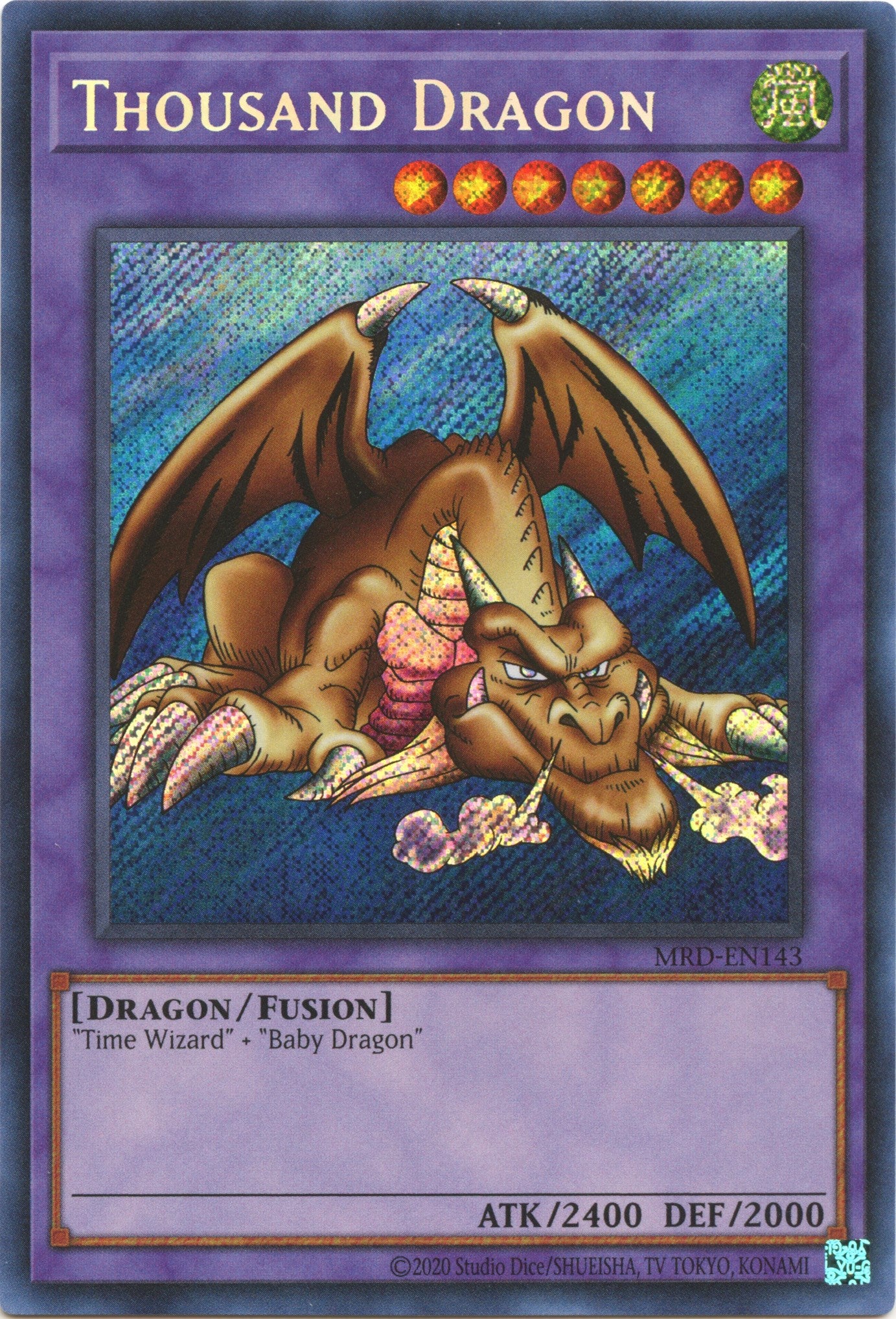 Thousand Dragon (25th Anniversary) [MRD-EN143] Secret Rare | Exor Games Dartmouth