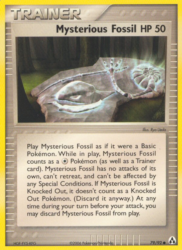 Mysterious Fossil (79/92) [EX: Legend Maker] | Exor Games Dartmouth