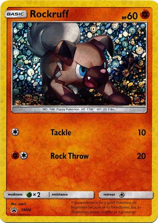 Rockruff (SM06) (General Mills Promo) [Sun & Moon: Black Star Promos] | Exor Games Dartmouth