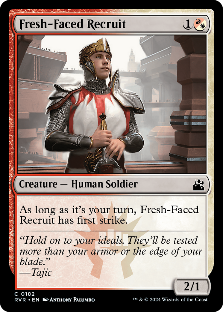 Fresh-Faced Recruit [Ravnica Remastered] | Exor Games Dartmouth