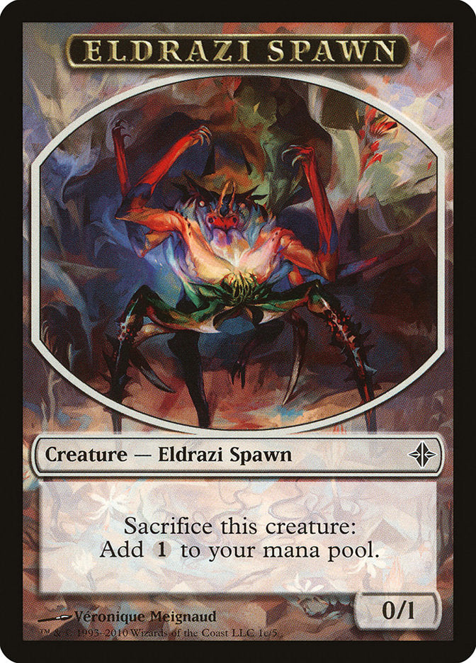 Eldrazi Spawn (1c/5) [Rise of the Eldrazi Tokens] | Exor Games Dartmouth