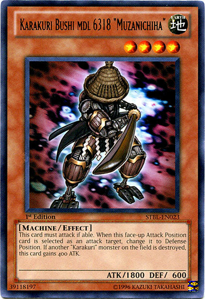Karakuri Bushi mdl 6318 Muzanichiha [STBL-EN023] Rare | Exor Games Dartmouth