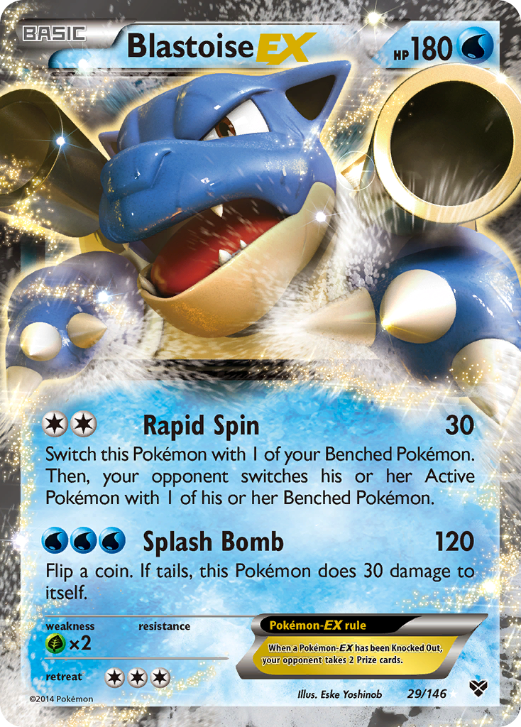 Blastoise EX (29/146) [XY: Base Set] | Exor Games Dartmouth