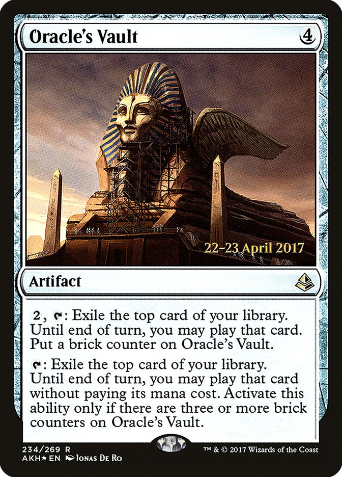 Oracle's Vault  [Amonkhet Prerelease Promos] | Exor Games Dartmouth