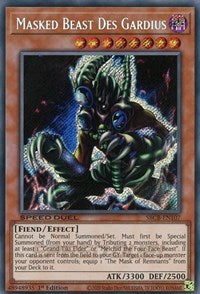 Masked Beast Des Gardius (Secret) [SBCB-EN107] Secret Rare | Exor Games Dartmouth