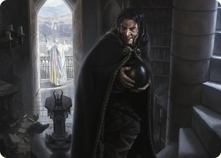 Grima, Saruman's Footman Art Card [The Lord of the Rings: Tales of Middle-earth Art Series] | Exor Games Dartmouth