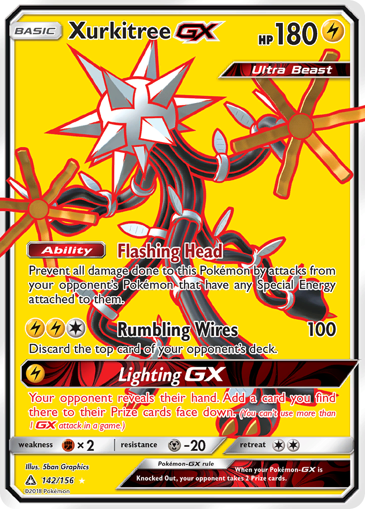 Xurkitree GX (142/156) [Sun & Moon: Ultra Prism] | Exor Games Dartmouth