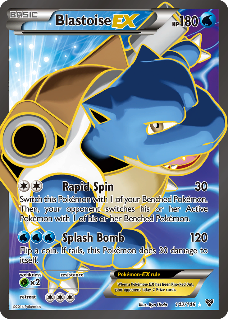 Blastoise EX (142/146) [XY: Base Set] | Exor Games Dartmouth