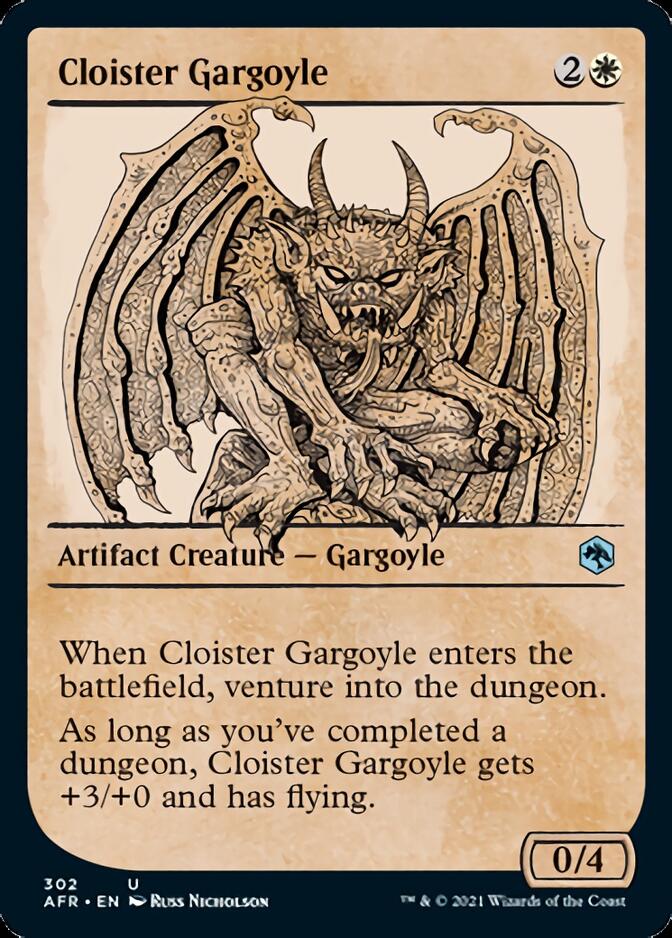 Cloister Gargoyle  (Showcase) [Dungeons & Dragons: Adventures in the Forgotten Realms] | Exor Games Dartmouth