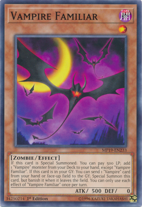 Vampire Familiar [MP19-EN233] Common | Exor Games Dartmouth