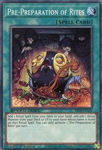 Pre-Preparation of Rites [SBCB-EN121] Common | Exor Games Dartmouth