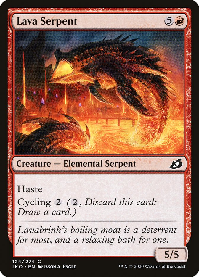 Lava Serpent [Ikoria: Lair of Behemoths] | Exor Games Dartmouth