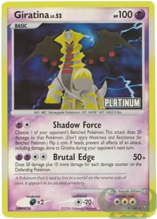 Giratina (4/146) [Burger King Promos: 2009 Collection] | Exor Games Dartmouth